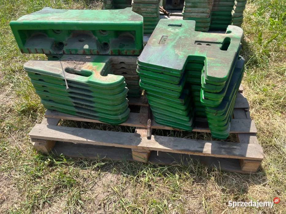 Obciążniki John Deere 6930 przednie przód balast zachodniopomorskie Dziedzice