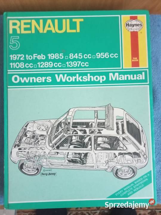 renault 5 instrukcja obsługi naprawy samochodu Rok wydania 0 Nowy Tomyśl sprzedam