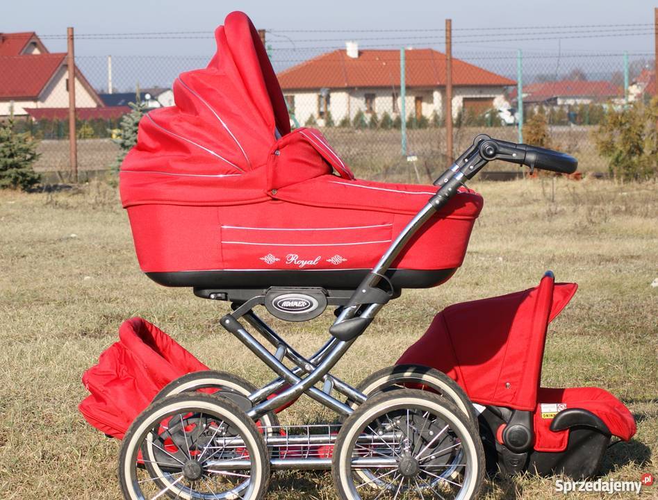 Piękny wózek Adamex Royal kujawsko-pomorskie Grudziądz