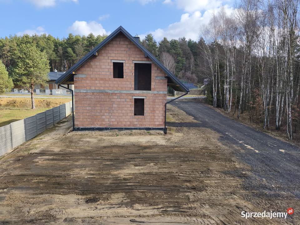 Dom jednorodzinny Stan surowy Konopiska Jamki sprzedam