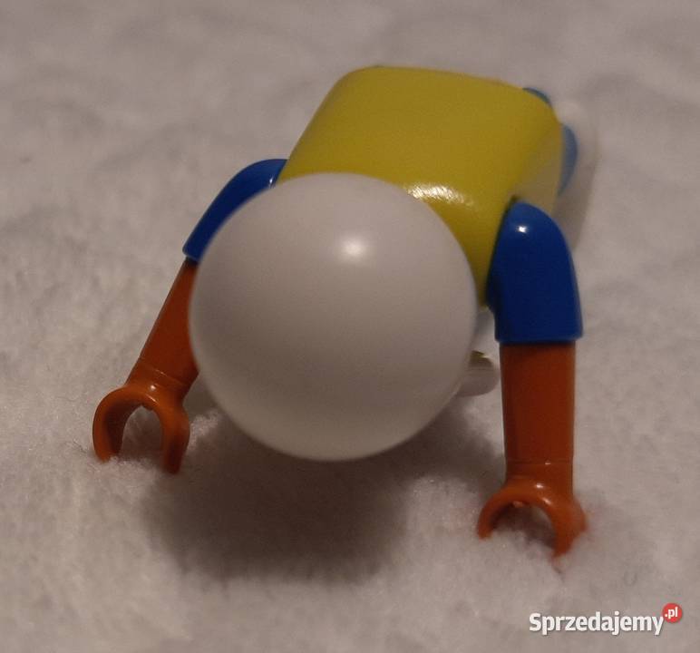 Ludzik z białą brodą Playmobil Geobra 1995 52 Zabawki Czeladź