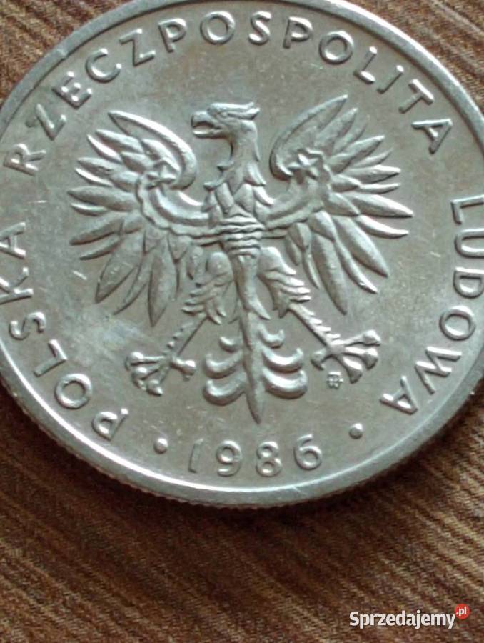 Sprzedam czwarte 20 zl 1986 r Chełm