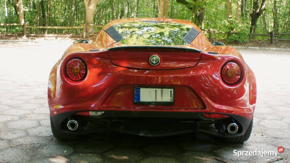 Alfa Romeo 4c Launch Edition mazowieckie Piaseczno