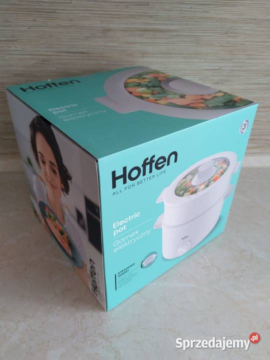 NAJTANIEJ Garnek Elektryczny 3L Gotowanie Na biały Zabrze