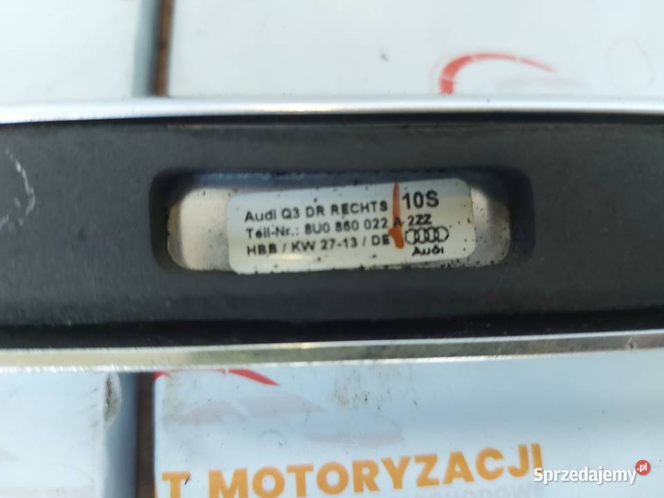 AUDI Q3 I 13r reling dachowy prawy 8U0860022A Relingi dachowe Kielce