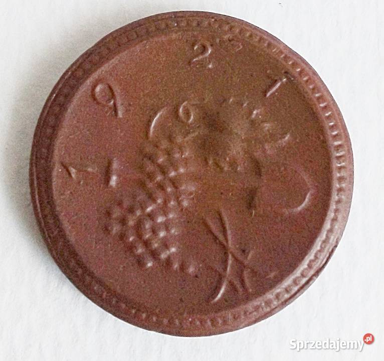 50 PFENNING1921 r SACHSEN PORCELANA ŁADNA RZADKA Numizmatyka mazowieckie Legionowo