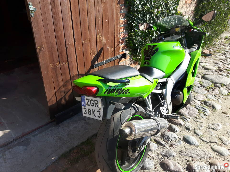 Kawasaki Ninja ZX6R sprzedam zamienie Rok produkcji 2001 Cedynia
