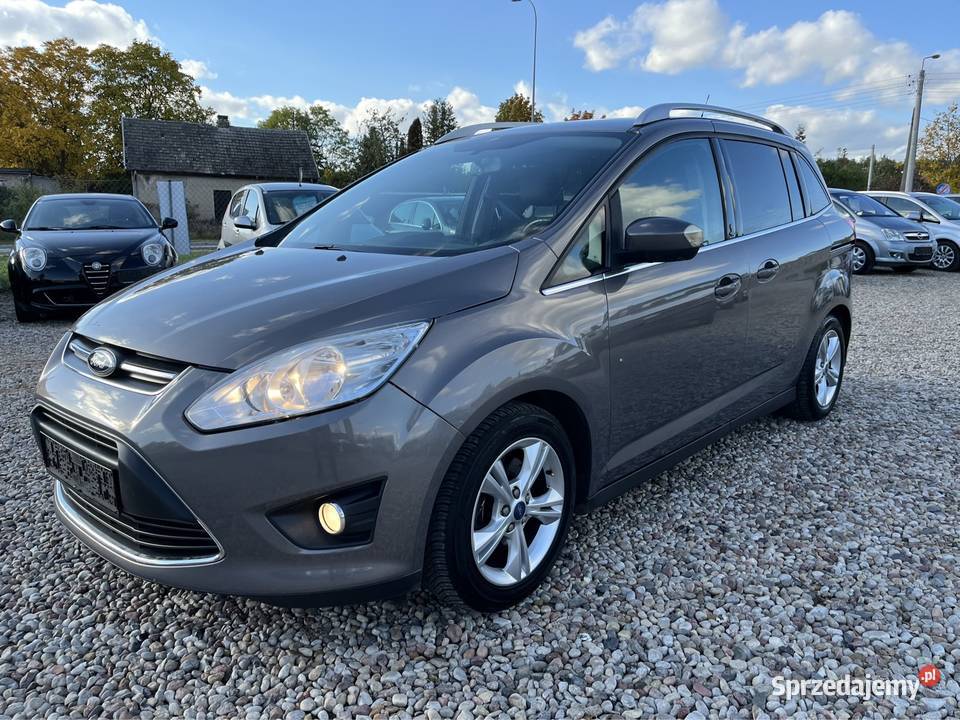 Ford Grand C-Max 1.6 125KM 7osób FIFA wersja bogate wyposażenie super stan