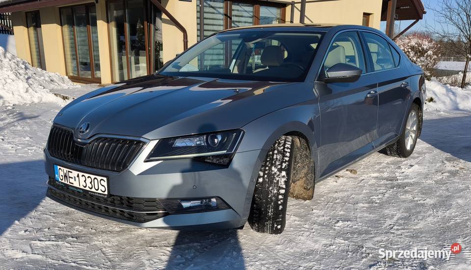 Polski salon skóry bogata wersja OC na DSG Sedan / Limuzyna Gowino