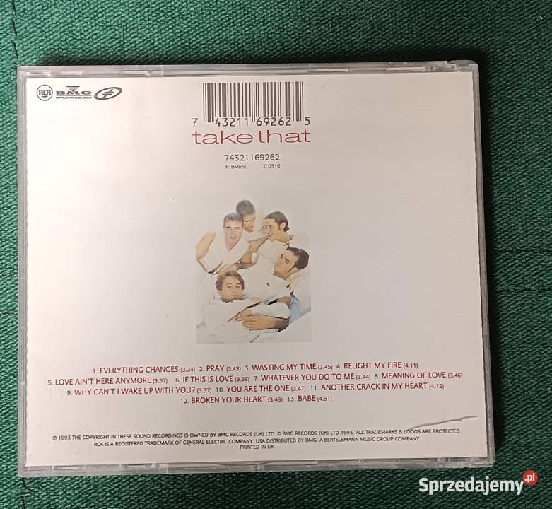 Take That Everything Changes CD Zbylitowska Góra