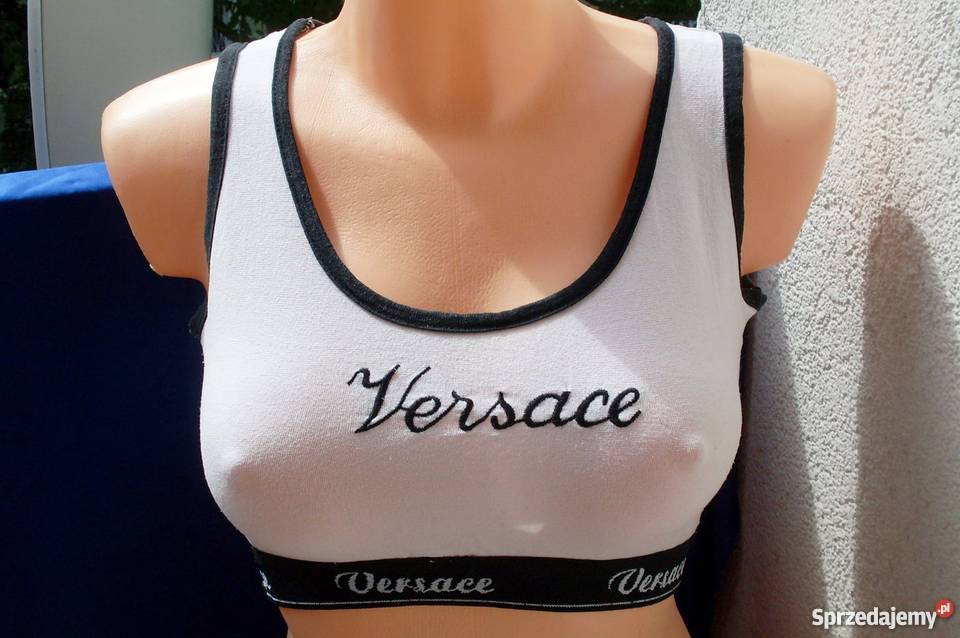 SPORTOWY TOP BIUSTONOSZ VERSACE RUNIWERSALNY Łódź