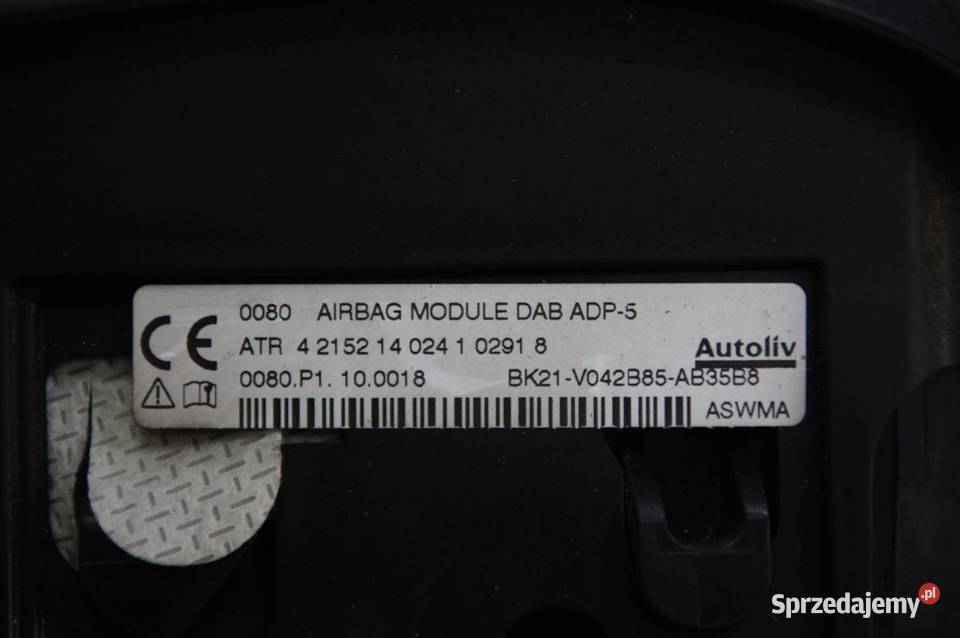 PODUSZKA AIRBAG FORD TRANSIT MK8 kujawsko-pomorskie sprzedam