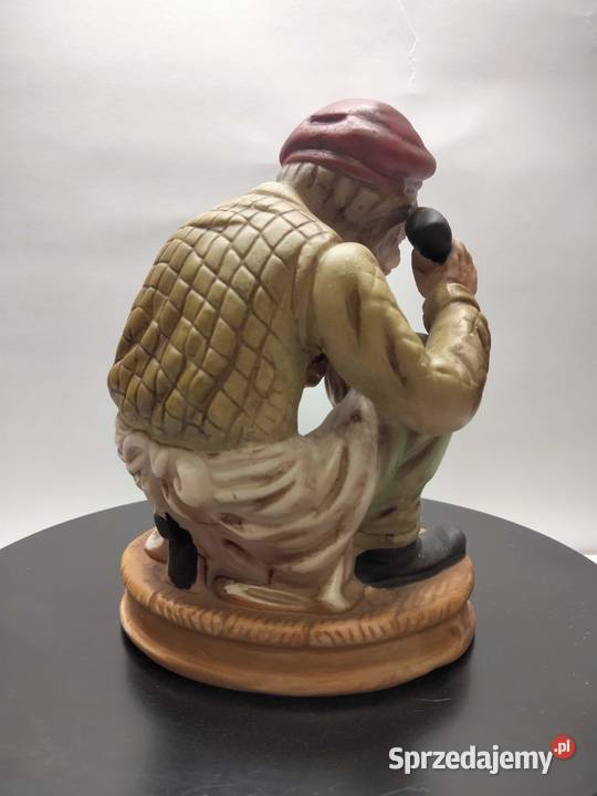 Włoska porcelana figura Rzeźbiarz stan idealny Gniezno
