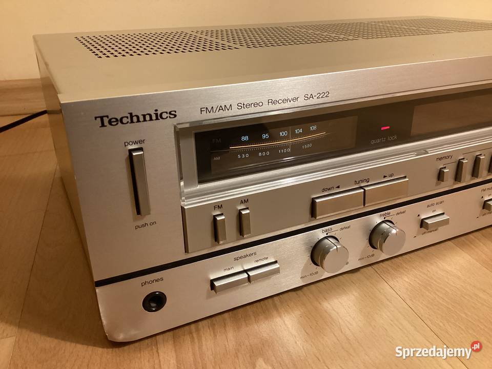 Wzmacniacz Amplituner TECHNICS SA222 SPRAWNY z