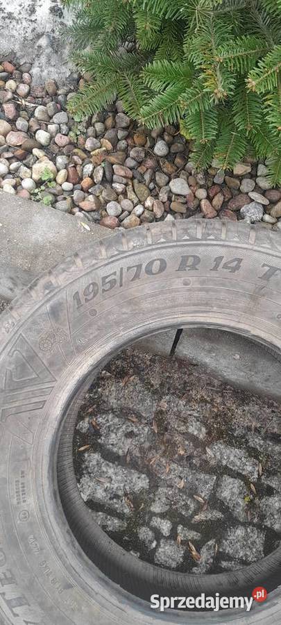Sprzedam Oponę Marki Viking City Tech II195 70 Samochodowe Dobiegniew