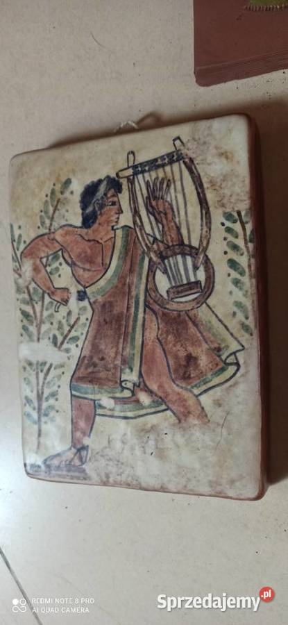 Kafel Emil Ruge Dania z ręcznie malowanym