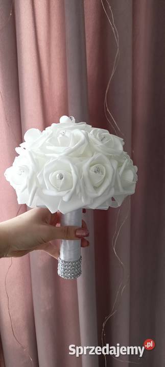 Bukiet komunijny bukiet róż piankowych podkarpackie sprzedam