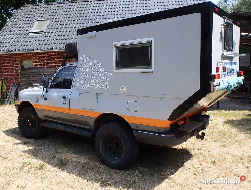 Toyota Land Cruiser HDJ80 kamper Książ Wielkopolski