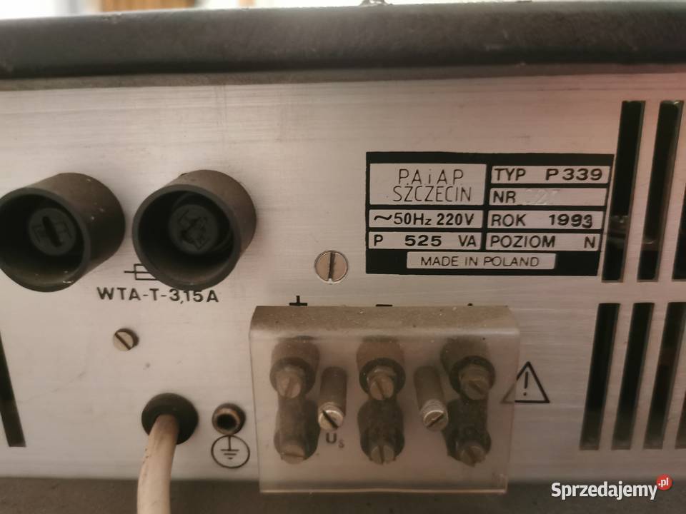 Zasilacz TYP P339 Stabilizowany Pozostałe Poznań sprzedam