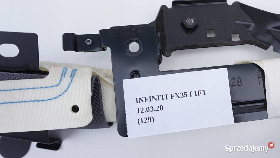 KURTYNA POWIETRZNA PRAWA AIRBAG INFINITI FX35 Wyposażenie wnętrza Nowy Tomyśl sprzedam
