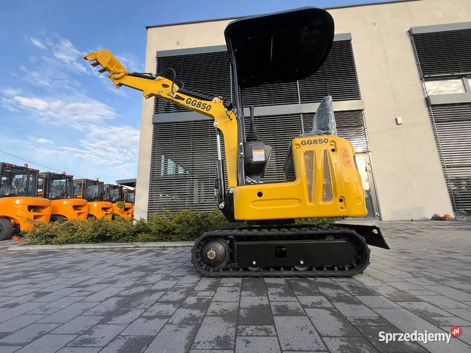 Koparka GG1000 Kubota Gunter Grossmann Warszawa
