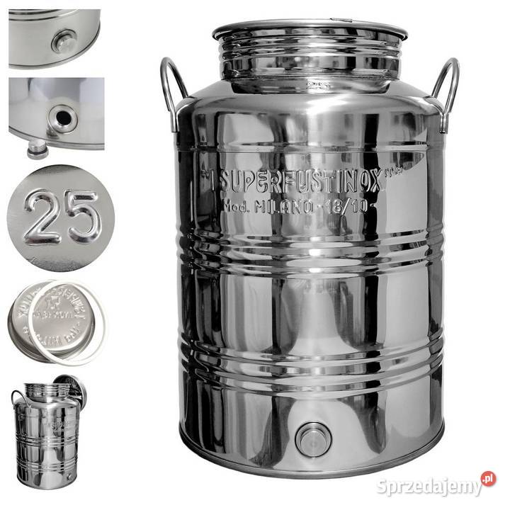 Hermetyczna beczka bańka antałek ze stali Siemianowice Śląskie