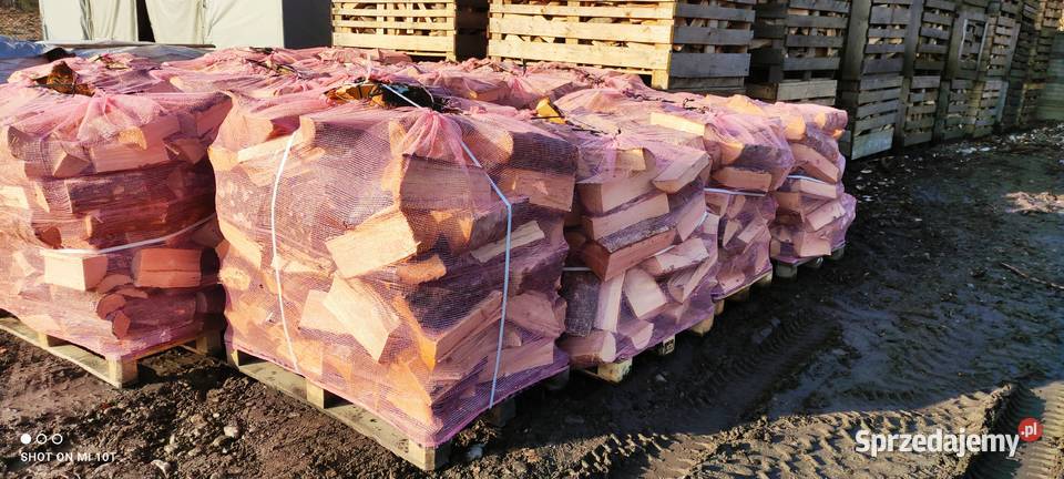 Drewno opałowe kominkowe sosna brzoza dąb buk i małopolskie Bolesław sprzedam