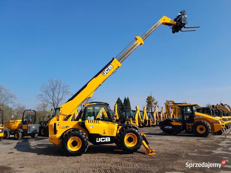 ŁADOWARKA TELESKOPOWA JCB 540140 2021R MANITOU