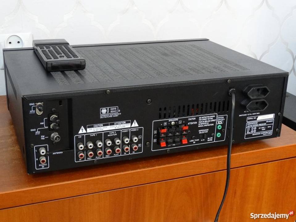 Amplituner Kenwood KRA5040 pilot mocny i sprawny