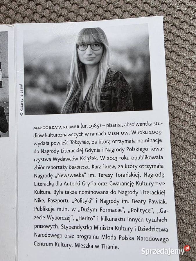 Małgorzata Rejmer Błoto słodsze niż miód Głosy Kraków
