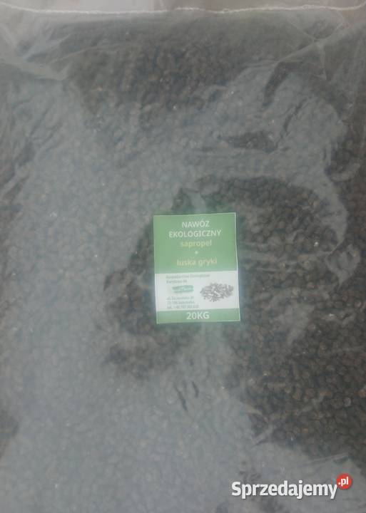 Nawóz ekologiczny Sapropel i łuska gryki 20 Stargard