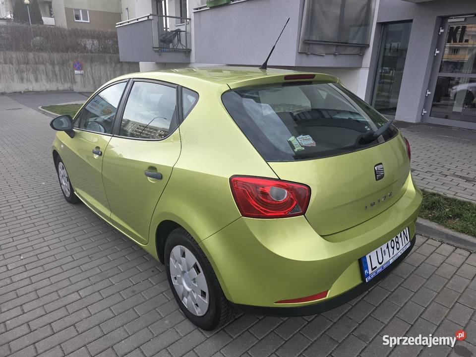 Seat ibiza IV Passion Mpi Benzyna Klimatyzacja garażowany Lublin