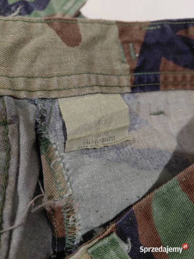 Spodnie BDU woodland medium regular NYCO dolnośląskie Wrocław