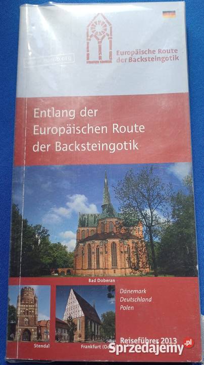 Entlang der Europaischen Route der miękka Mapy i przewodniki małopolskie Kraków