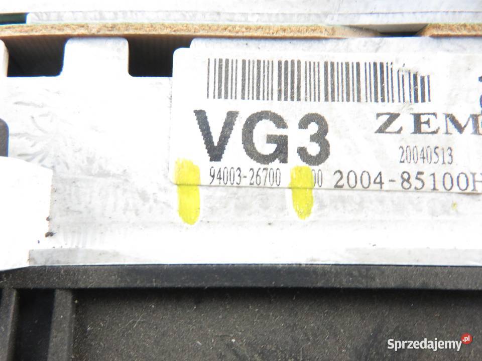 LICZNIK HYUNDAI SANTA FE I 20 CRDi 9400326700