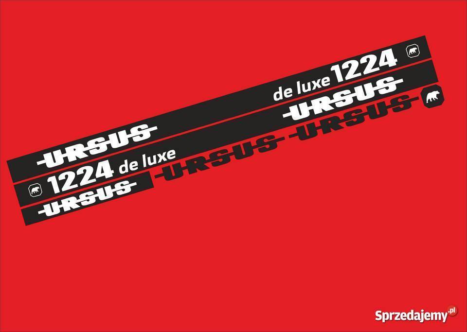 naklejki ursus 1224 de luxe