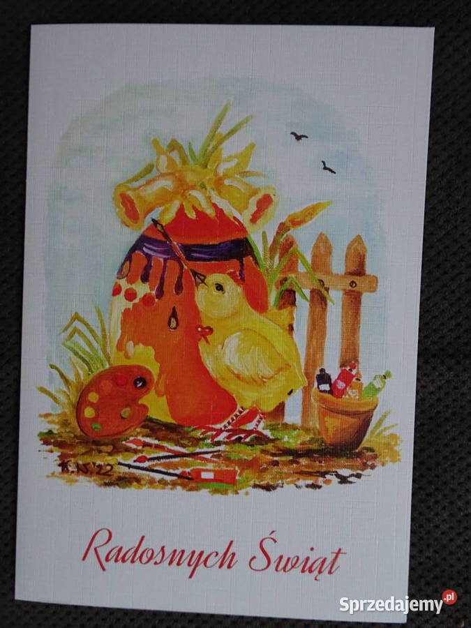 pocztówka wielkanocna Wielka Noc sprzedam
