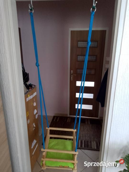 Sprzedam drewnianą huśtawkę dzieci drewno Huśtawki zachodniopomorskie sprzedam