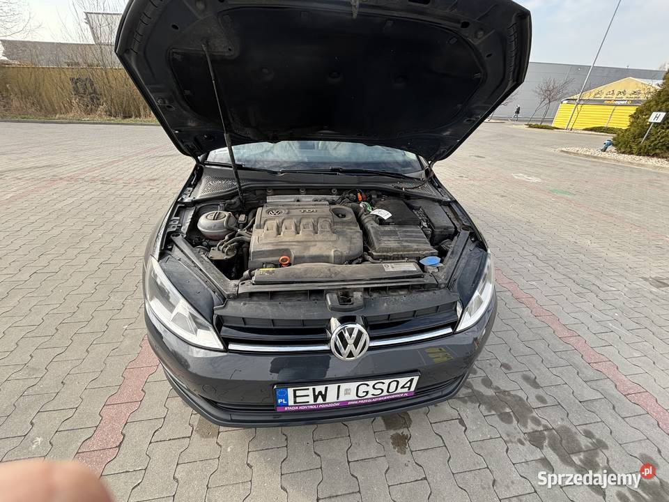 Volksvagen Golf VII 20 TDI 150 2013 szary łódzkie Skierniewice sprzedam