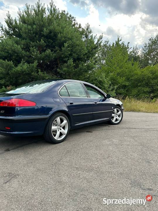 Peugeot 607 30 v6 manual polski salon reflektory ksenonowe Tomaszów Mazowiecki
