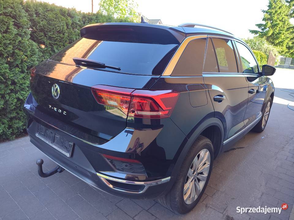 Volkswagen TRoc 15TSI 150 Manual Niemiec Bogate elektrochrom. lusterko wst. wielkopolskie Turek