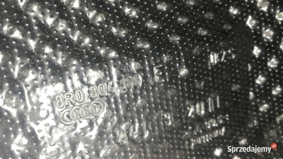 OSŁONA TERMICZNA TUNELU AUDI Q5 32 FSI Przystajń