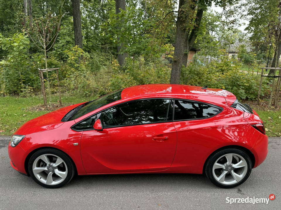 Opel Astra GTC 20 CDTI 165 Navi BiXenon Led Alu czujnik deszczu kujawsko-pomorskie Józefkowo sprzedam