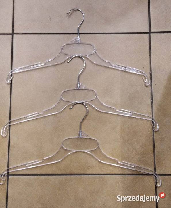 Przezroczyste wieszaki 250 mazowieckie