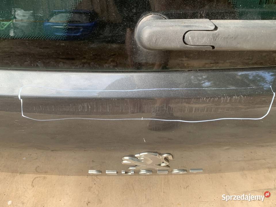 PEUGEOT 3008 I LIFT 16r klapa tył Kielce