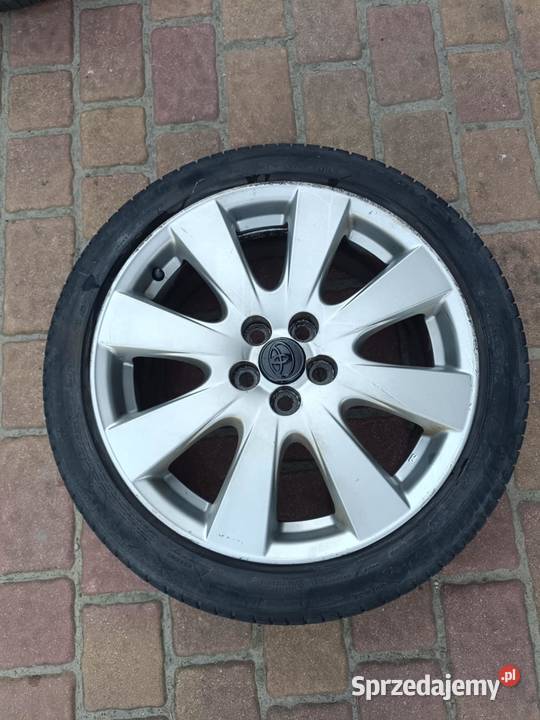 Koła letnie Toyota 5x100 R17 opony letnie 21545 sprzedam