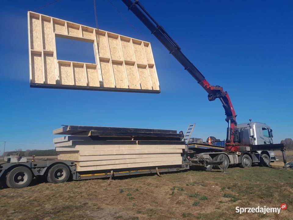 Transport HDS niskopodwoziowe ponadgabarytowy