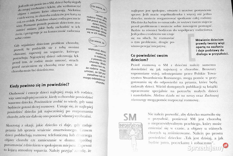 rozmawiać o SM ze swoimi dziećmi Monique Devine miękka Chełm