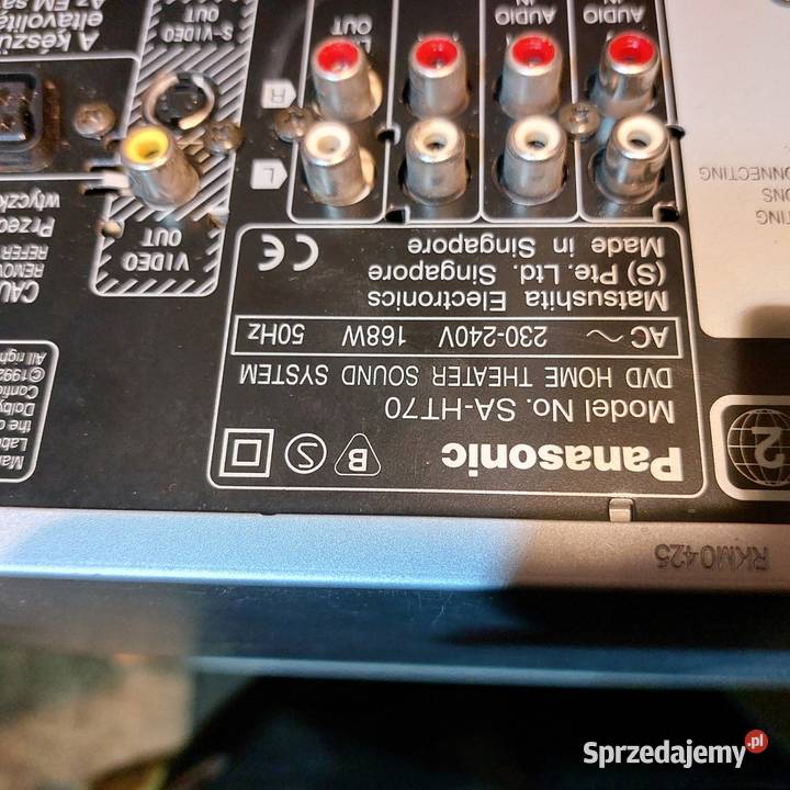 Kino domowe PanasonicMK125inne sprzęty odtwarzacz DVD łódzkie Skierniewice