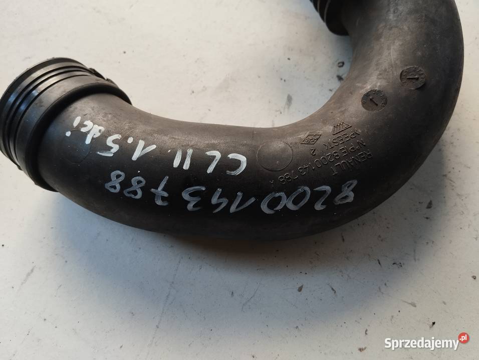 Przewód powietrza turbo Renault Clio II 15 dci Łask